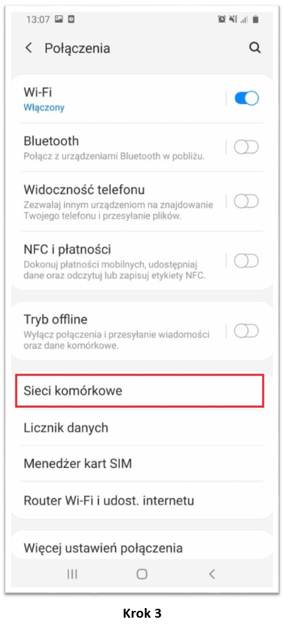 Sieci komórkowe