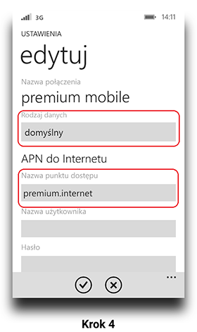 Ustawienia zrzut ekranu
